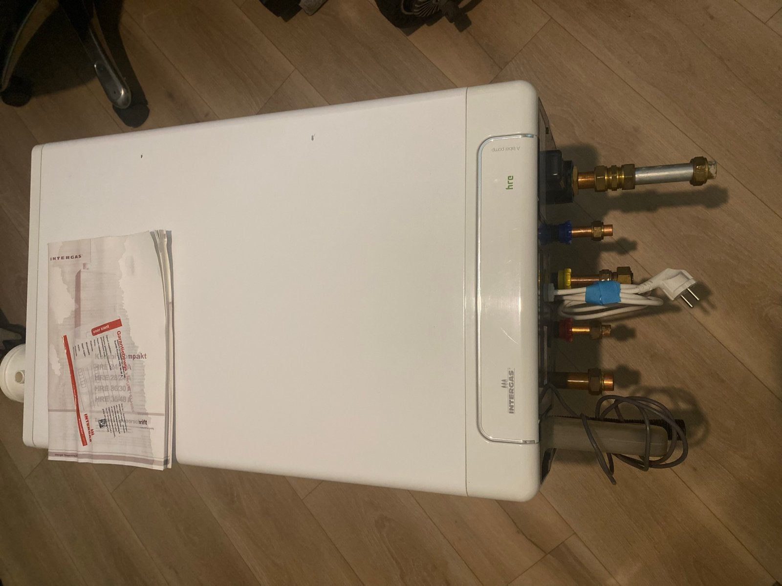 Intergas Kombi Kompakt HRE 36/30 A CV-ketel (2023), Doe-het-zelf en Verbouw, Verwarming en Radiatoren, Ophalen, 30 tot 80 cm, Gebruikt