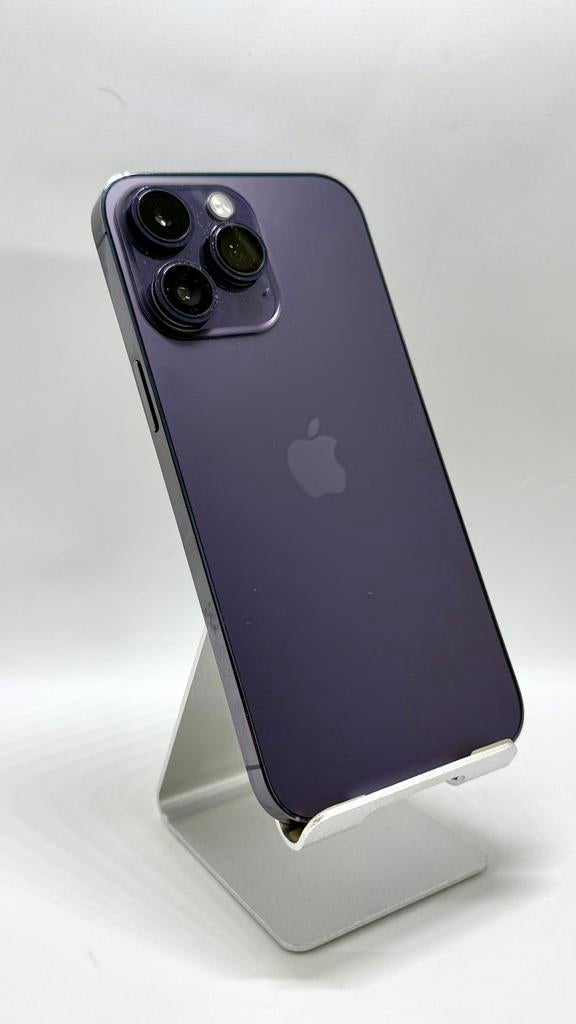 Nieuwe iphone 14 Pro-max met GARANTIE & inruil kapot iPhone, Telecommunicatie, Mobiele telefoons | Apple iPhone, 128 GB, Paars