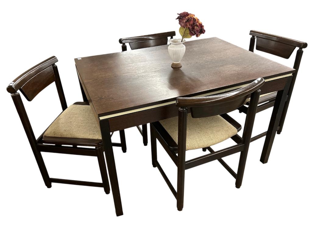 Vintage retro 50's 60's eethoek mid-century modern # 182, Ophalen, Gebruikt, 4 tot 6 stoelen, H