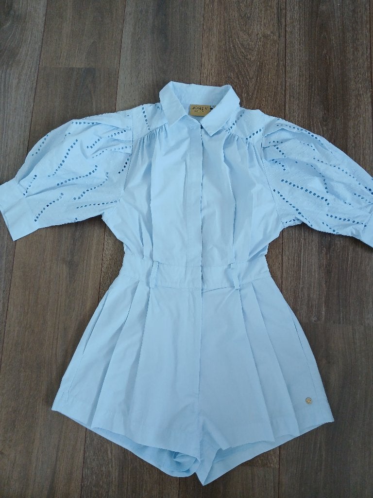 Playsuit lichtblauw Josh V xxs ZGAN, Blauw, Ophalen of Verzenden, Zo goed als nieuw, Maat 34 (XS) of kleiner