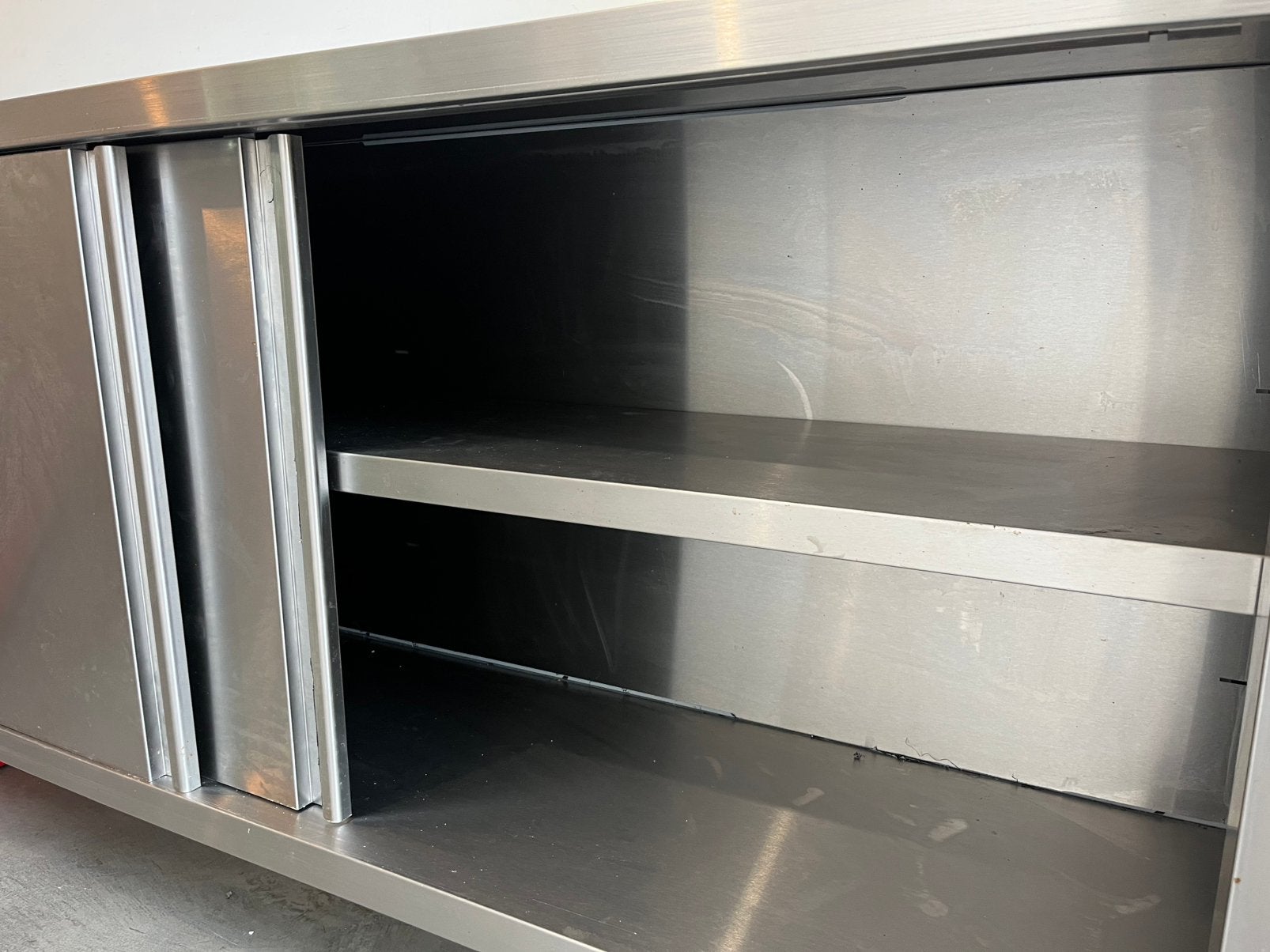 Wandkast RVS Horeca, Doe-het-zelf en Verbouw, Werkbanken, Ophalen, Zo goed als nieuw