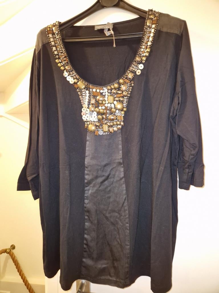 Nieuw Ulla Popken Selection shirt maat 50, Kleding | Dames, Ulla Popken Selection, Ophalen of Verzenden, Nieuw, Zwart