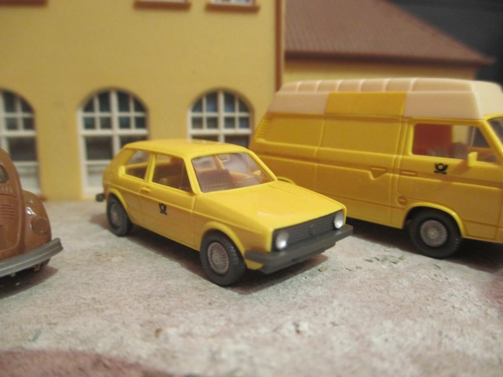 1978 Volkswagen Golf Mk.1 Mk.1,5 Deutsche Post - Wiking, Ophalen of Verzenden, Zo goed als nieuw, Auto, Wiking