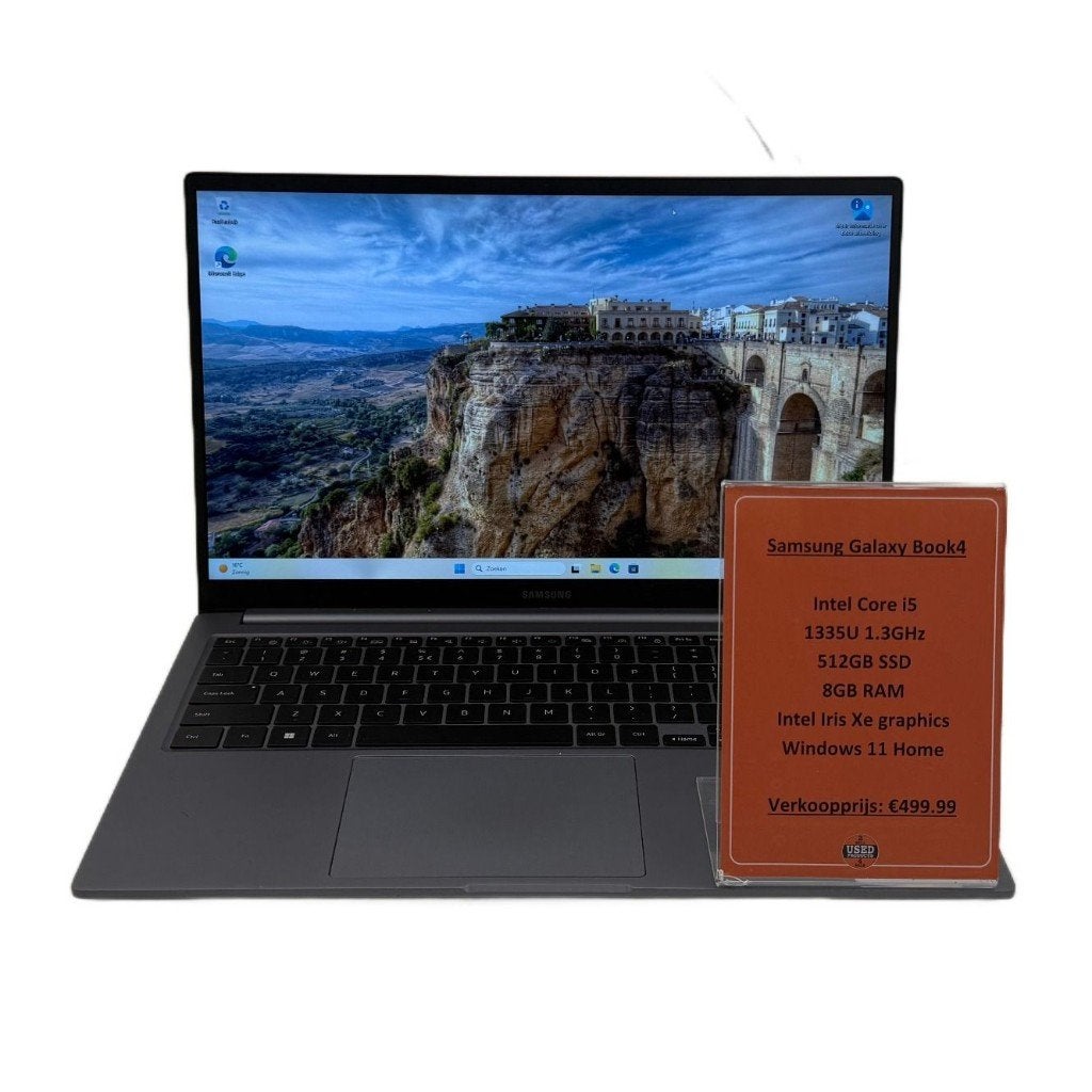 Samsung Galaxy Book4 Laptop | i5-1335U 512GB SSD 8GB RAM, Computers en Software, 2 tot 3 Ghz, Toulonselaan 72, Zo goed als nieuw