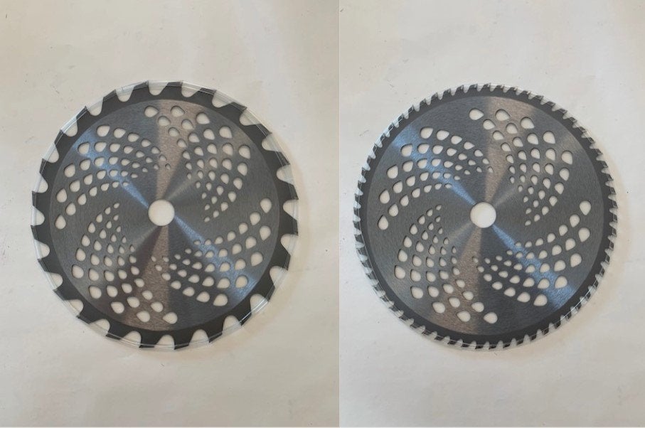 Universeel zaagblad (2 types) voor benzine bosmaaier, Ophalen of Verzenden, Nieuw, 10 tot 30 cm, Benzine