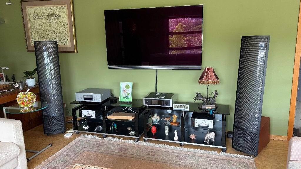 Martin Logan Summit (Cherry), Audio, Tv en Foto, Luidsprekers, Vloerstaande luidspreker, Gebruikt, Ophalen, 150 watt of meer