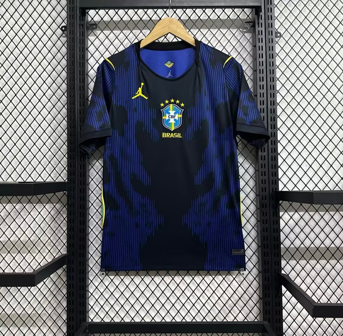 Brazilië Uitshirt 2026 Blauw | Brasil Voetbalshirt, Sport en Fitness, Voetbal, Ophalen of Verzenden, Zo goed als nieuw, Shirt