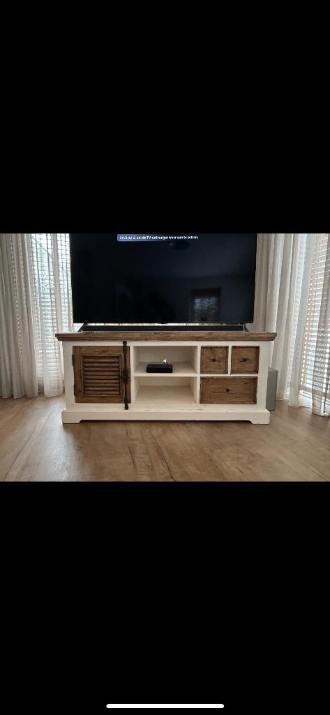 TV kast, Huis en Inrichting, Ophalen, 100 tot 150 cm, Zo goed als nieuw, Minder dan 100 cm