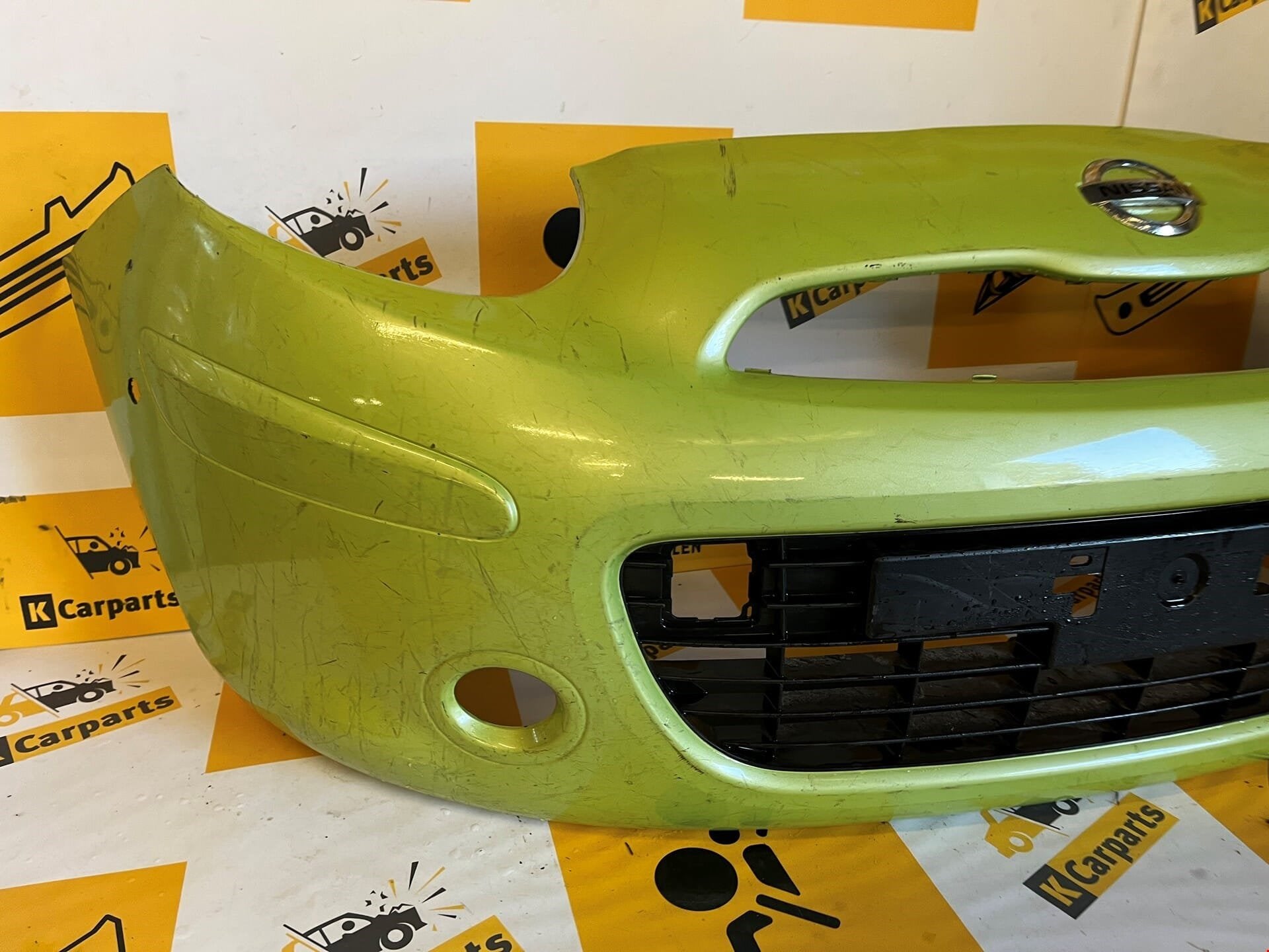 Voorbumper Nissan Micra K13 Facelift PDC 2013-2015 origineel, Info@fabrikant.eu, Ophalen of Verzenden, Bumper, Fabrikant BV