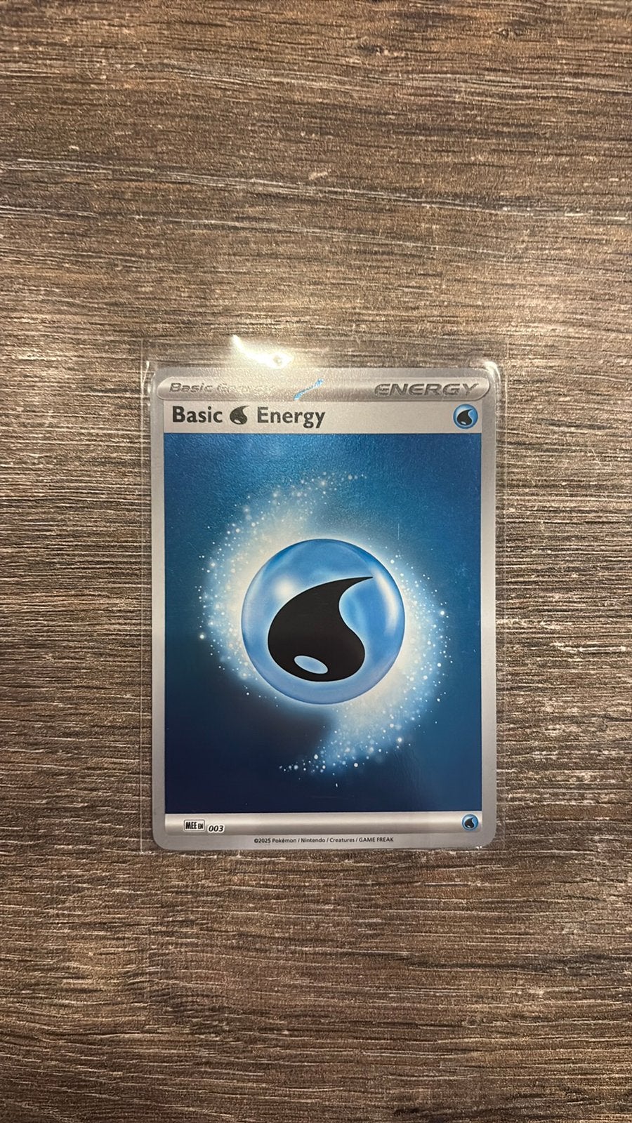 MEE Water Energy 003 Reverse holo, Ophalen of Verzenden, Zo goed als nieuw