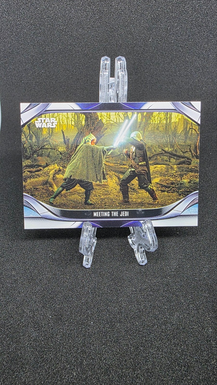 Topps Mandalorian Kaart - Meeting the Jedi, Ophalen of Verzenden, Nieuw, Overige typen