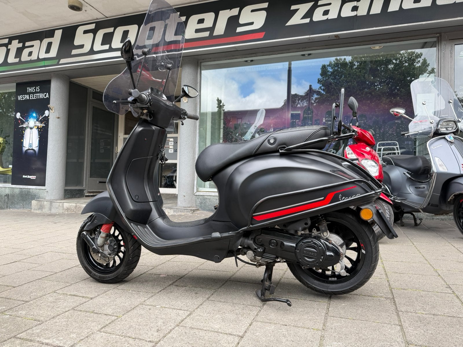 Vespa Sprint 2023 e5 45km 3968km, Vespa, Overige modellen, Vespa, Maximaal 45 km/u