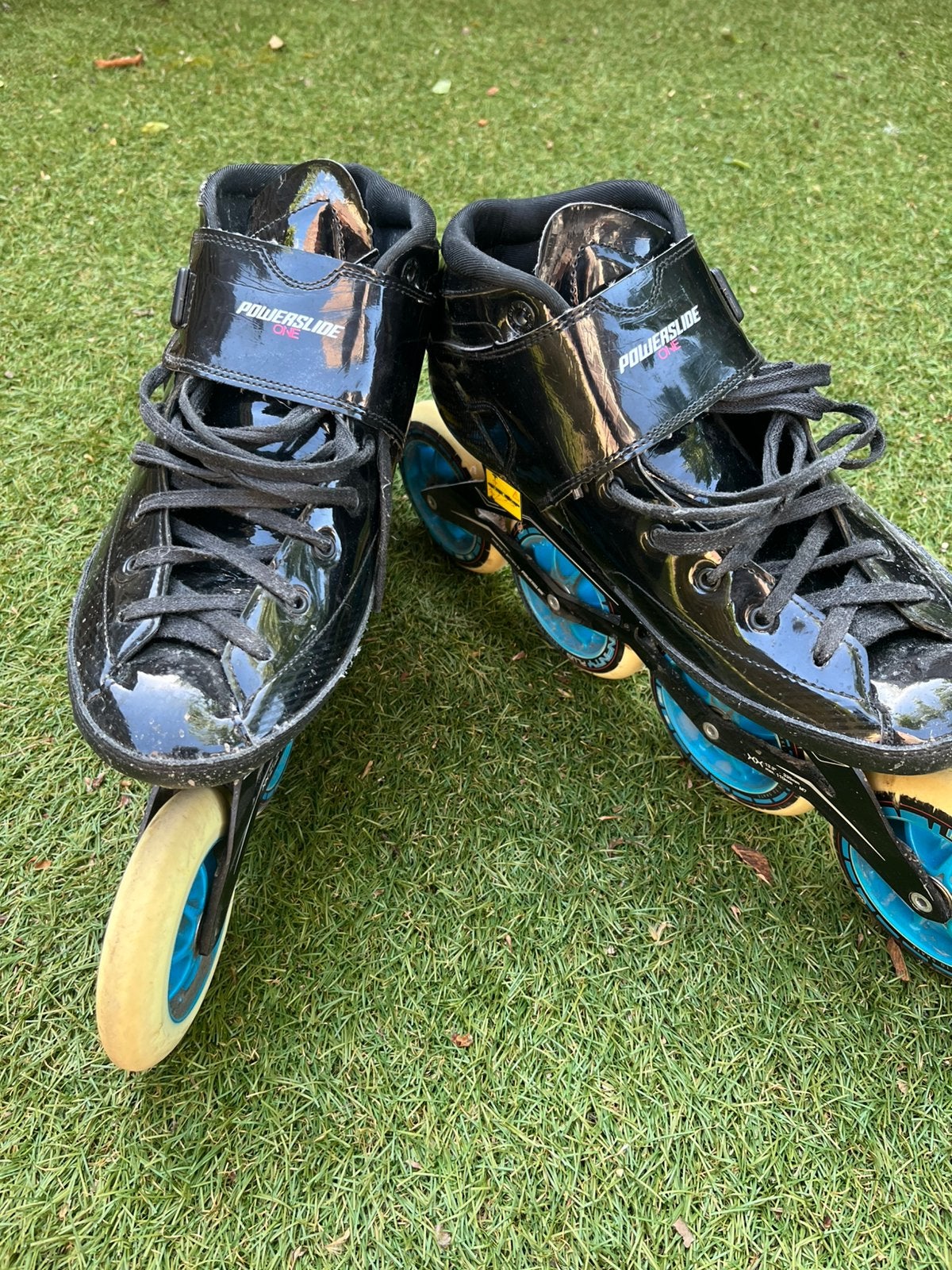 Powerslide one maat 46, Sport en Fitness, Skeelers, Heren, Ophalen of Verzenden, Zo goed als nieuw, Inline skates 4 wielen