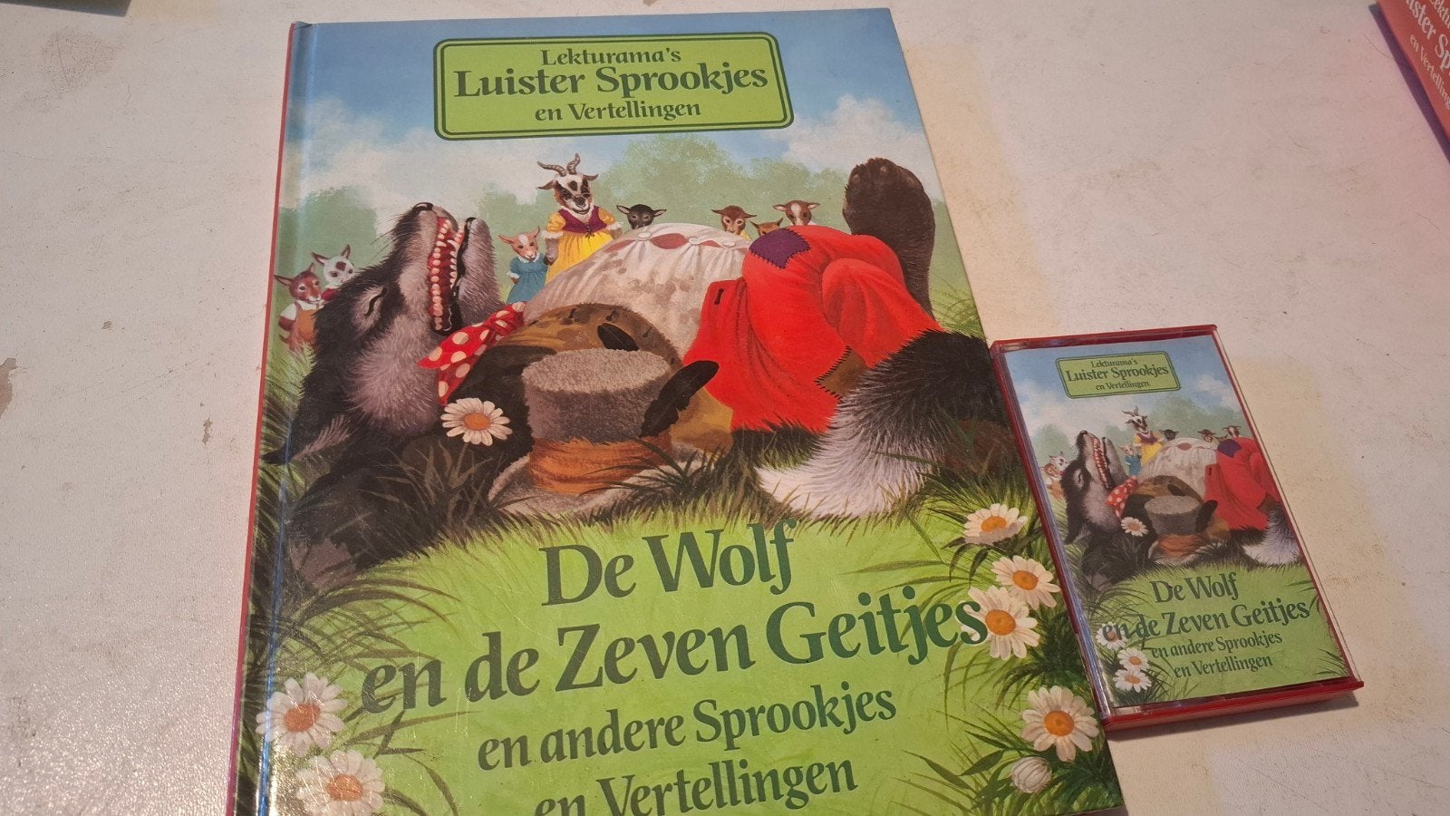 Lekturama's Luister Sprookjes en Vertellingen met cassette, Ophalen of Verzenden, Zo goed als nieuw, Diverse Auteurs