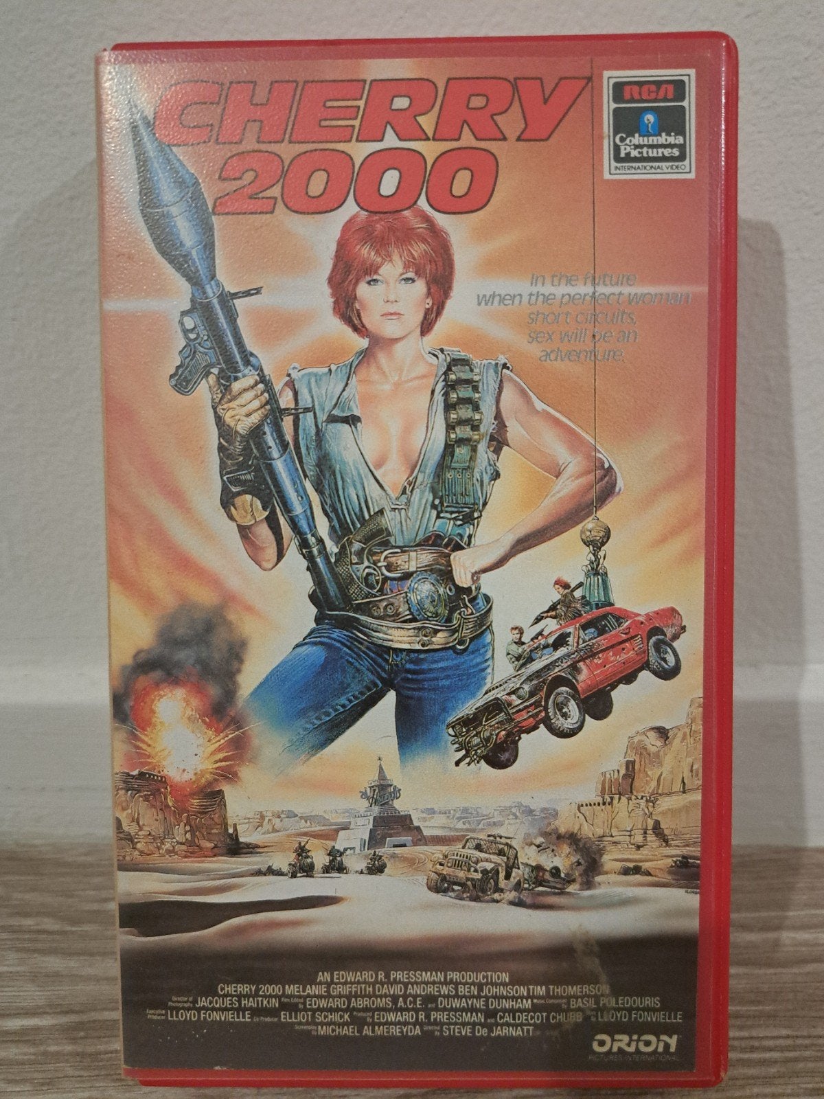 Cherry 2000 VHS (Ex-rental), Ophalen