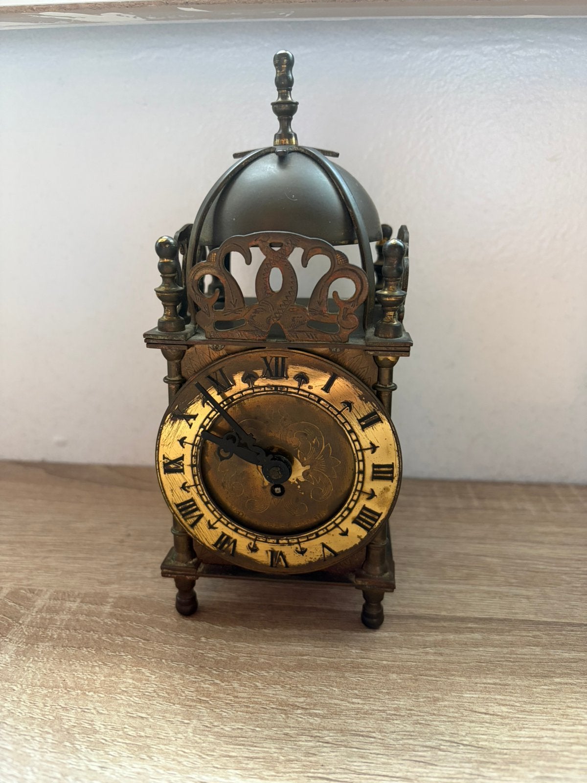 Antiek miniatuur lantaarnklokje, Antiek en Kunst, Ophalen of Verzenden