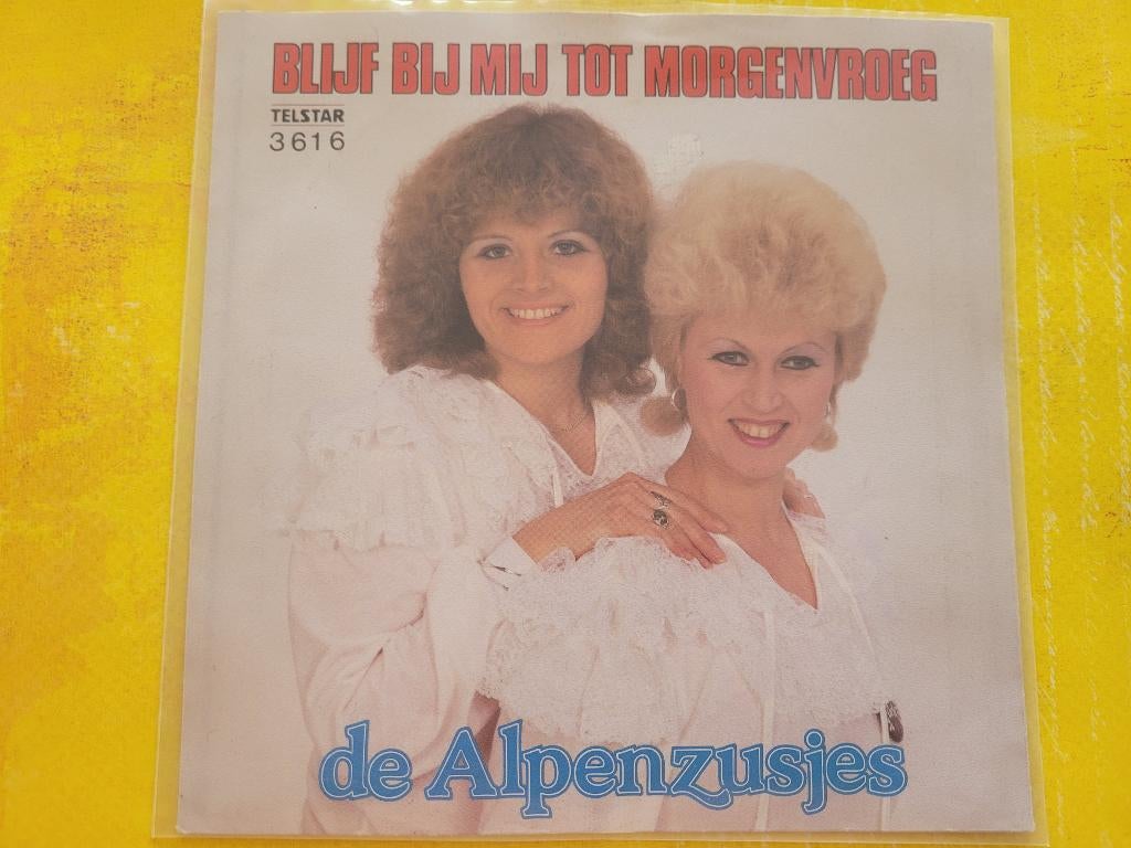 Alpenzusjes - Blijf bij mij tot morgen vroeg, Ophalen, Zo goed als nieuw, Overige formaten, Levenslied of Smartlap