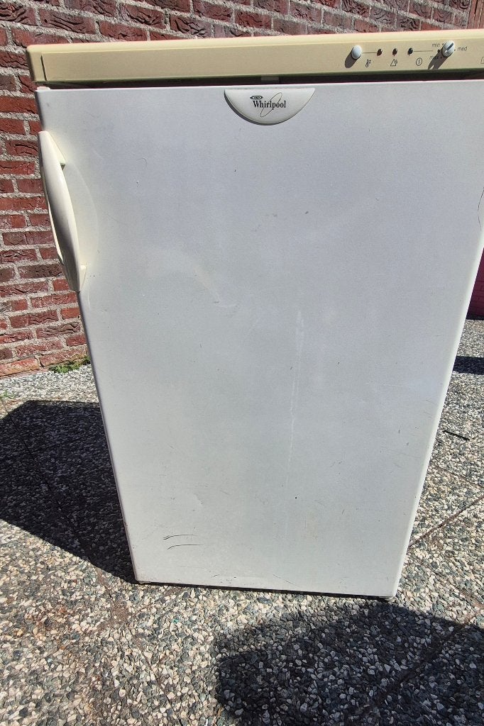 Whirlpool vriezer, Gebruikt, Minder dan 60 cm, Ophalen of Verzenden, Energieklasse A of zuiniger