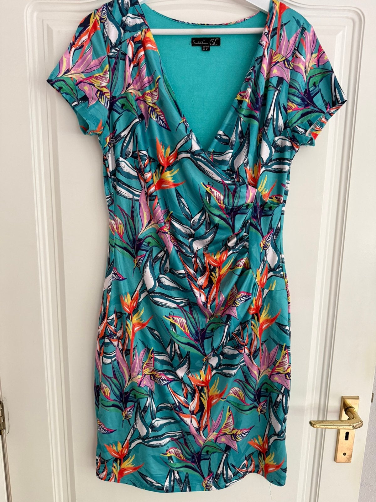 Smashed lemon mt 38 m, Kleding | Dames, Jurken, Maat 38/40 (M), Overige kleuren, Ophalen of Verzenden, Zo goed als nieuw