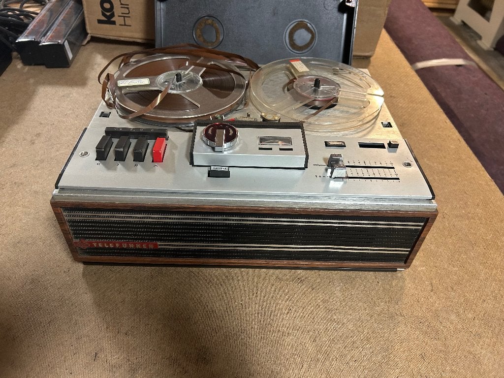 Bandrecorder Telefunken, Ophalen, Bandrecorder