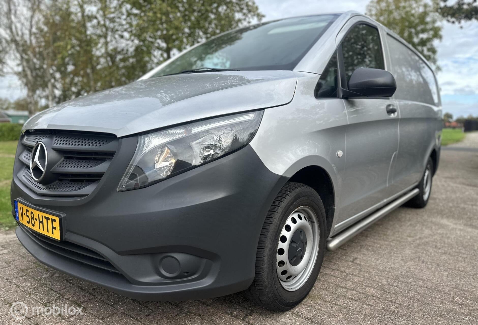 Mercedes Vito 114 CDI L2 Lang Automaat CarPlay PDC Camera CC, Dealer onderhouden, Gebruikt, 4 cilinders, 2000 kg