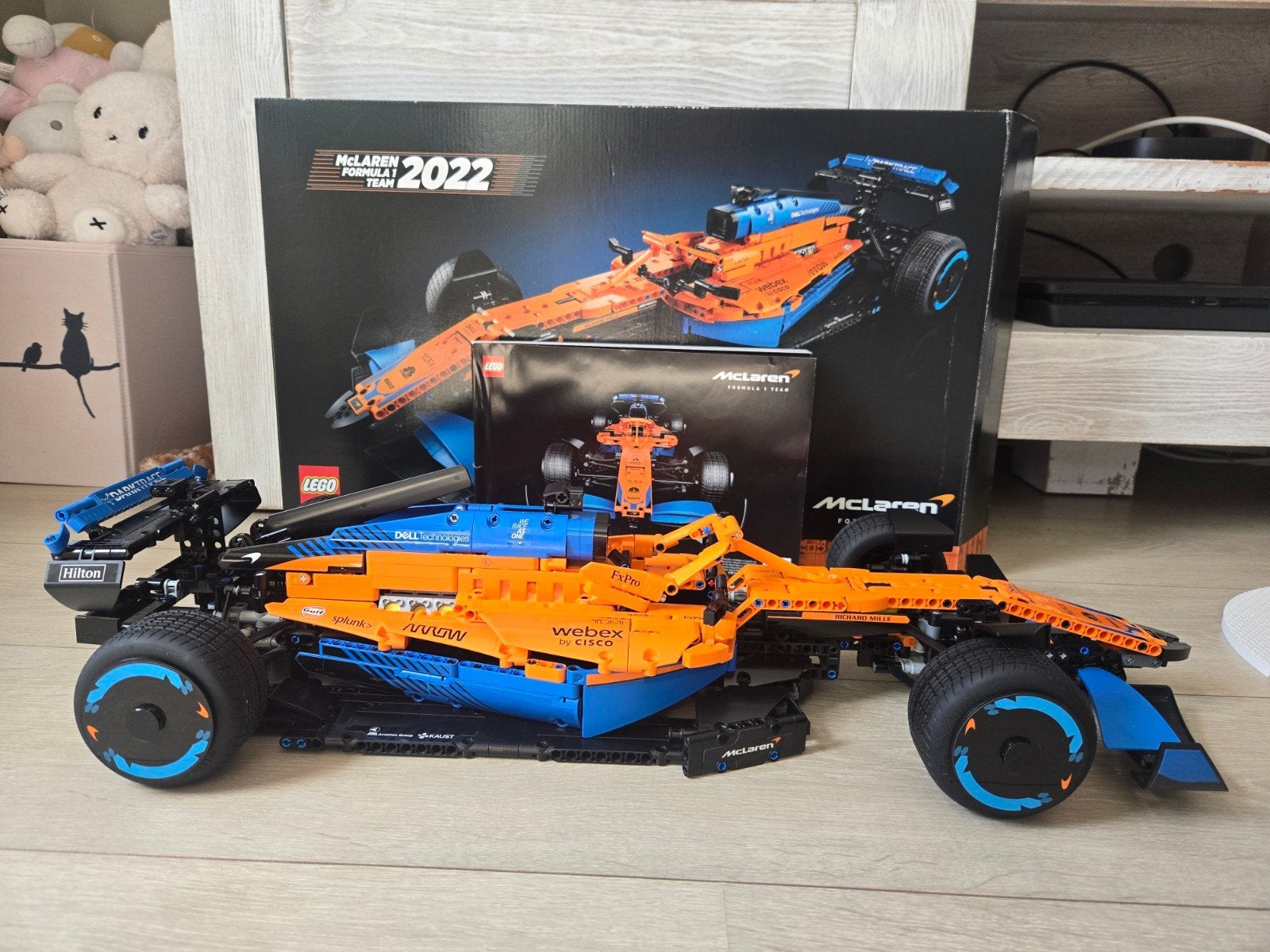 Lego Technic 42141 McLaren Formule 1, Kinderen en Baby's, Ophalen of Verzenden, Zo goed als nieuw