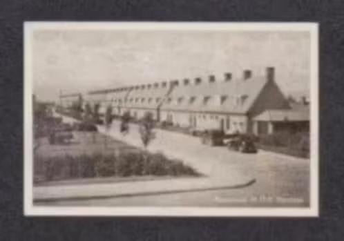 Emmeloord Noordoostpolder Rietstraat VW Kever., Ophalen of Verzenden, 1940 tot 1960, Gelopen, Flevoland