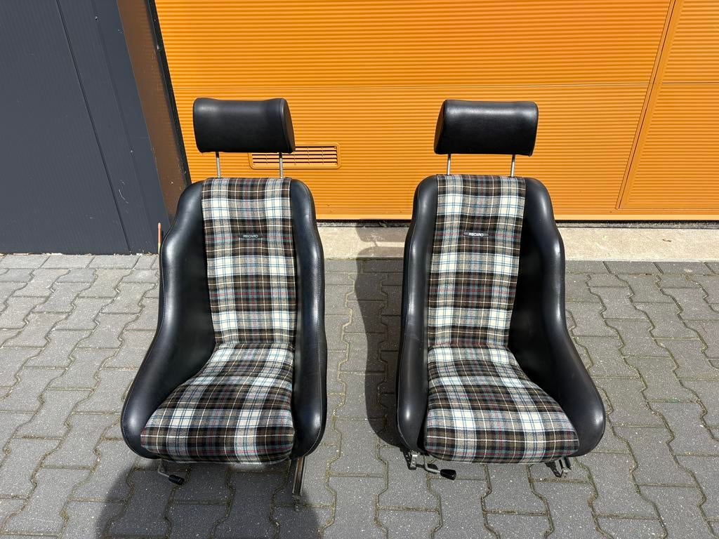 Recaro Rallye kuipstoelen - Porsche 911 / BMW CL 2002, Auto-onderdelen, Interieur en Bekleding, Porsche, Ophalen