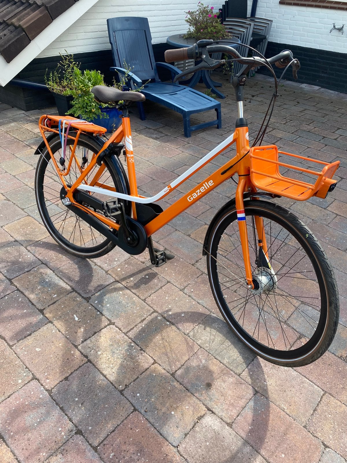 Gazelle fiets 2018 CityGo TeamNL D59 limited edition., 55 cm of meer, Ophalen, Zo goed als nieuw, Minder dan 10 versnellingen