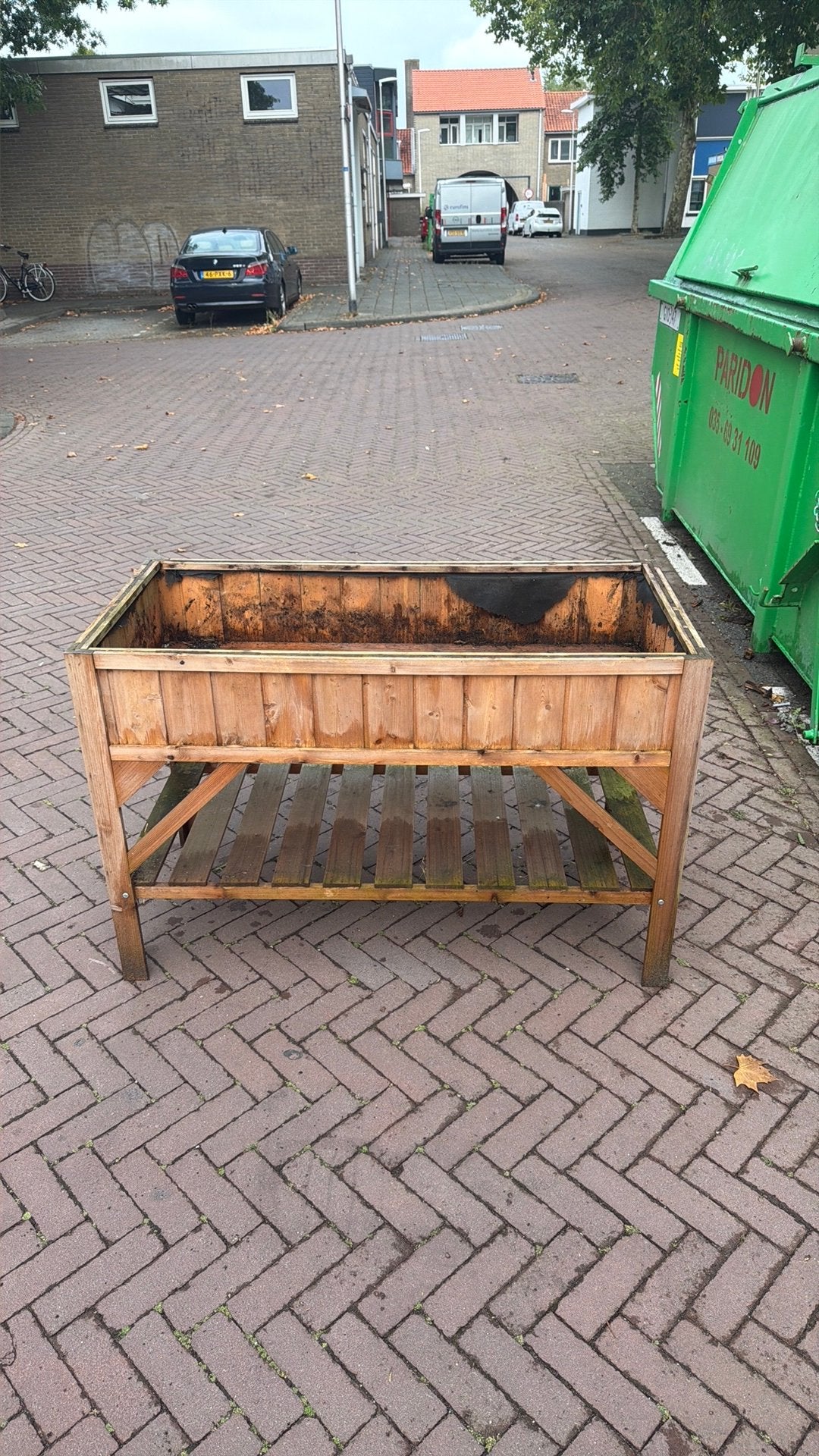 Plantentafel moestuinbak kruidenbak, Tuin en Terras, Kweekspullen, Ophalen, Zo goed als nieuw, Kweekbak