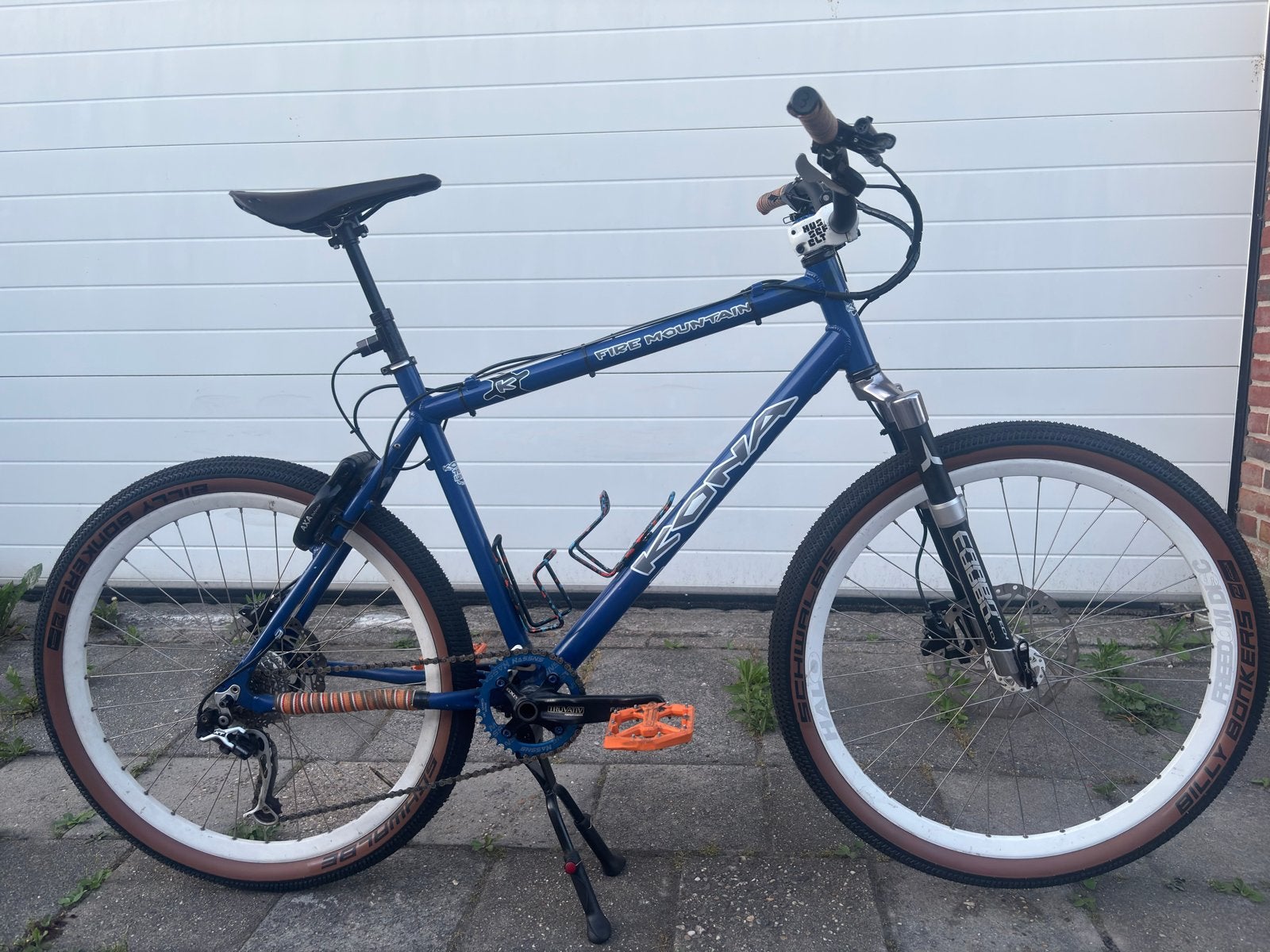 Kona Fire Mountain Custom (Dadbike) met Dropper, Gebruikt, Hardtail, Heren, Schijfrem