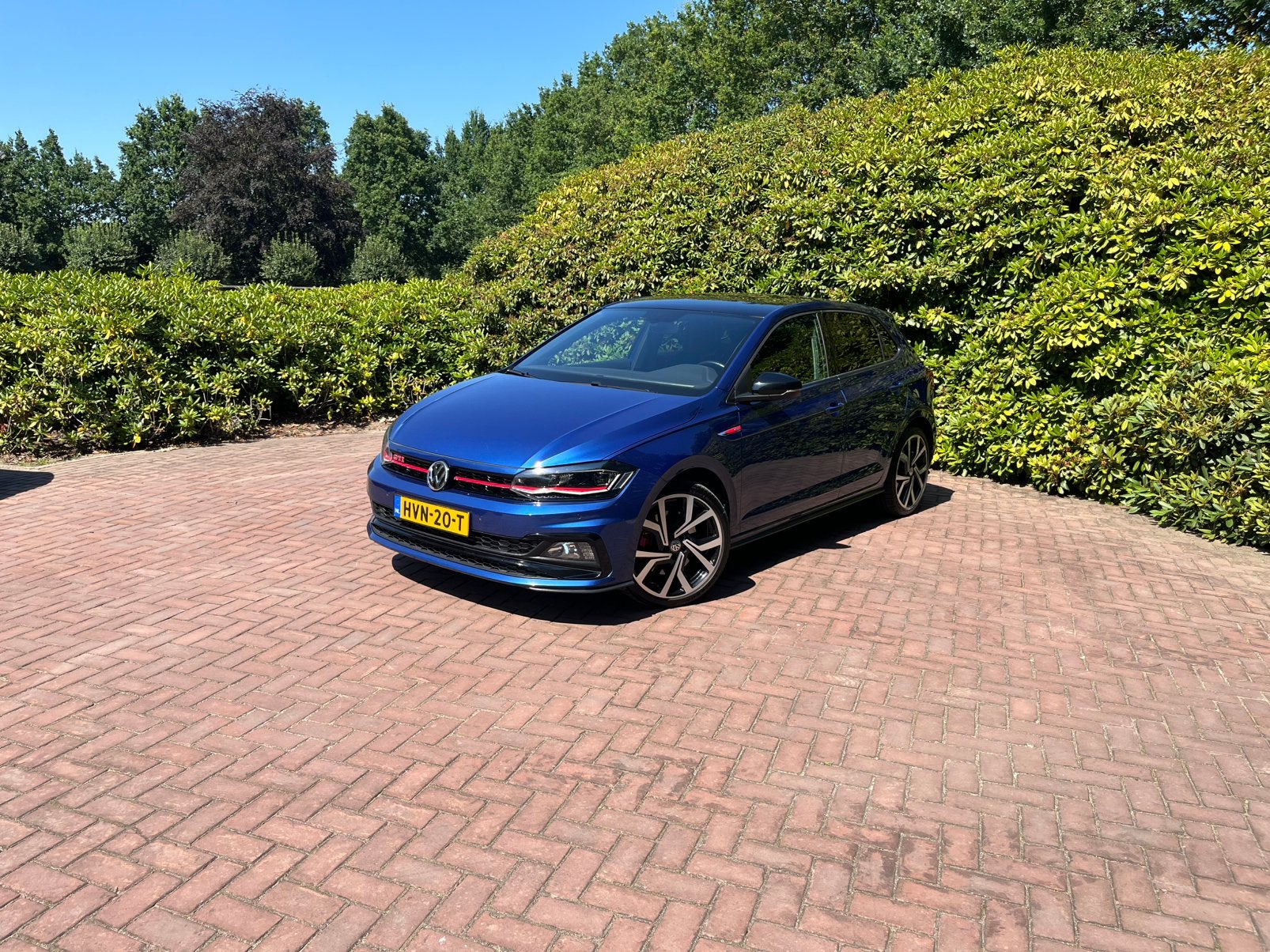 Volkswagen Polo 2.0 TSI 200pk 6-DSG 2019 Blauw, Zwart, 4 cilinders, 1984 cc, Blauw