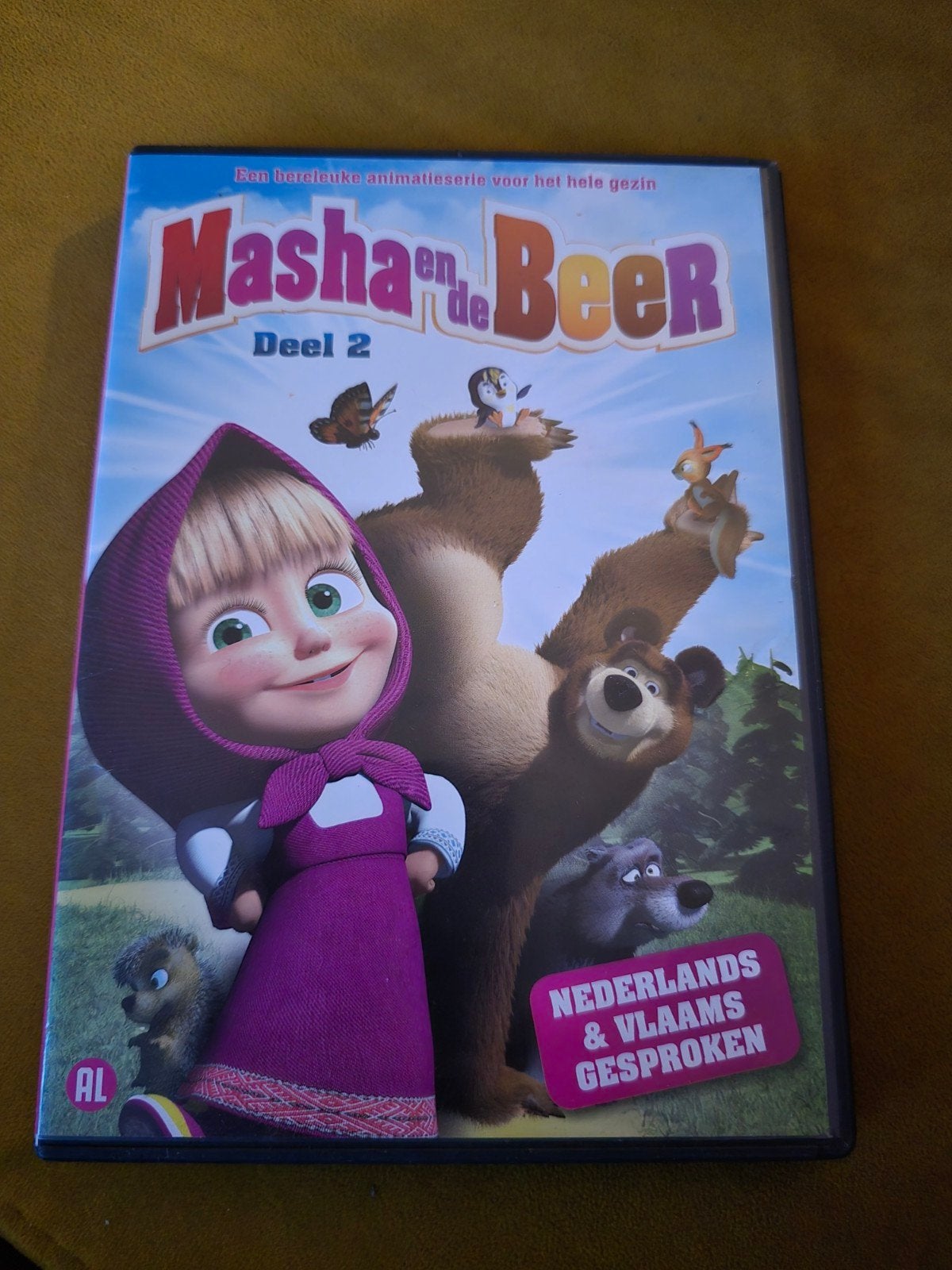 Masha en de Beer - Deel 2 DVD, Alle leeftijden, Ophalen of Verzenden, Gebruikt, Overige genres