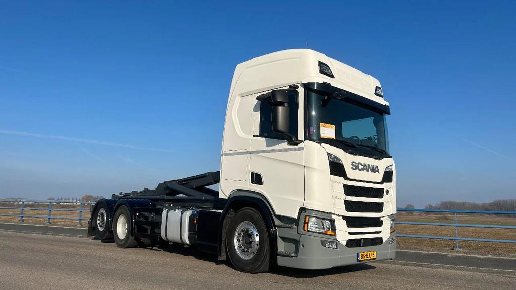 Scania R450 6x2*4 | 21 ton haak arm| Smart 2 | gestuurd | fu, Automaat, Euro 6, Scania, Origineel Nederlands