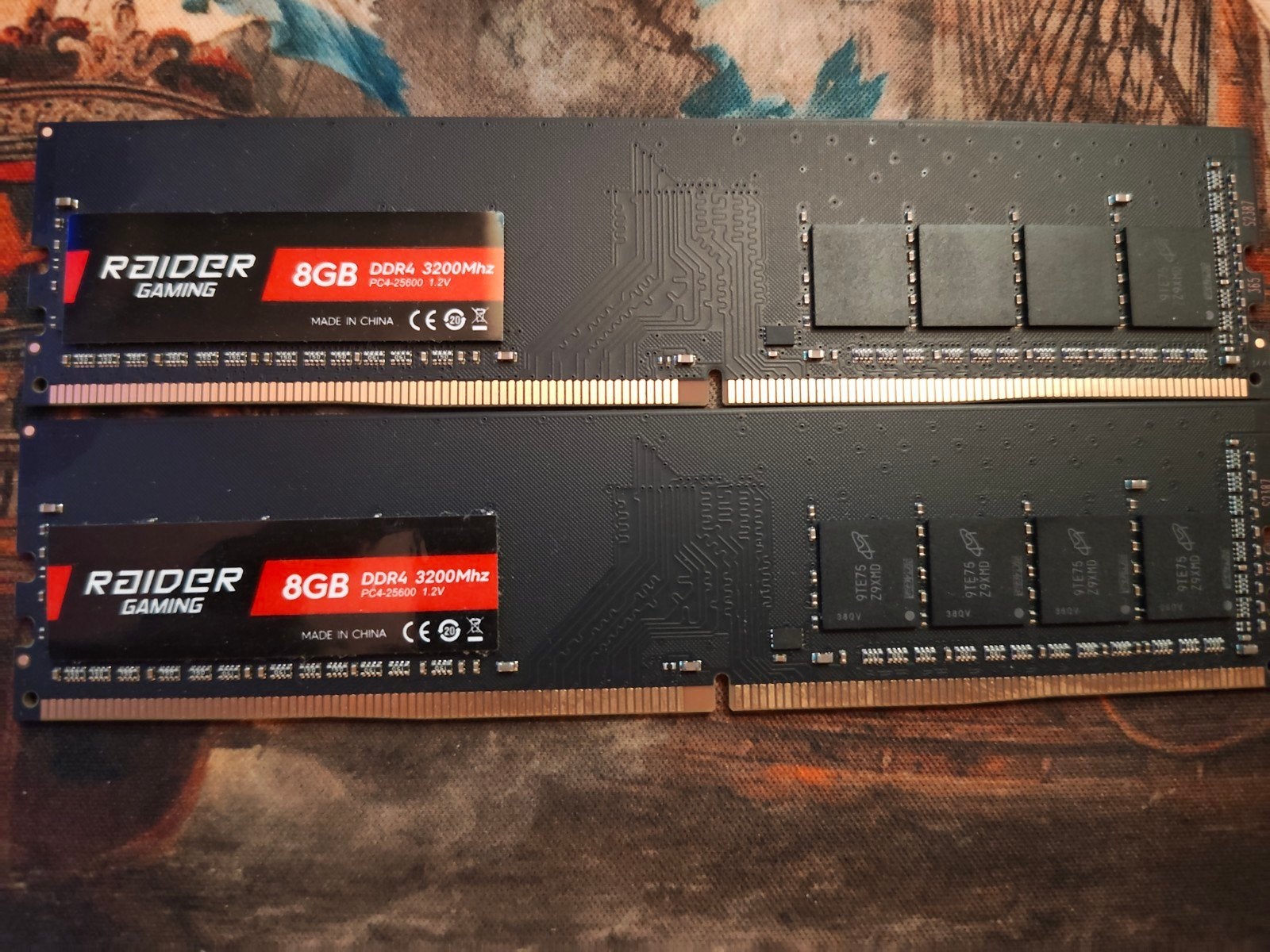 DDR4 MSI Raider 2x8GB 3200MHz PC4-25600 RAM Geheugen, Computers en Software, Gebruikt, DDR4, Ophalen of Verzenden, Desktop