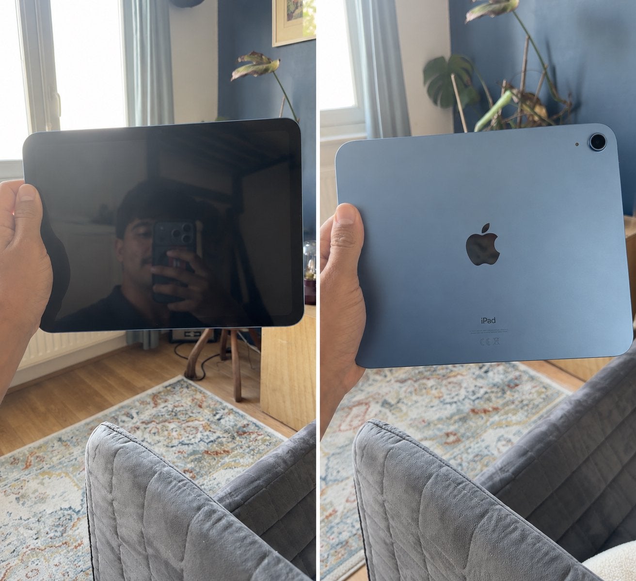 Apple iPad 10e generatie 64GB - Blauw - Nette staat, Computers en Software, 10 inch, Gebruikt, Ophalen of Verzenden, 64 GB