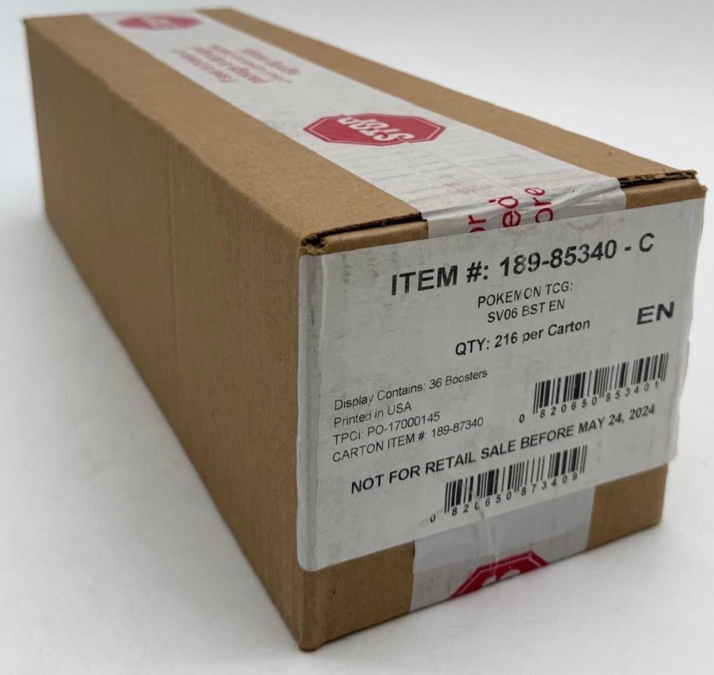 Twilight Masquerade booster box case, Ophalen of Verzenden, Zo goed als nieuw, Boosterbox