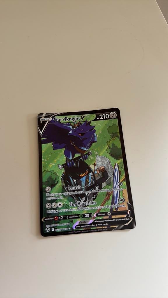 Pokemon corviknight th18/tg30, Ophalen of Verzenden, Zo goed als nieuw