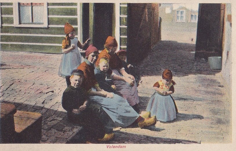 Volendam., Verzamelen, Ophalen of Verzenden, 1920 tot 1940, Ongelopen, Noord-Holland