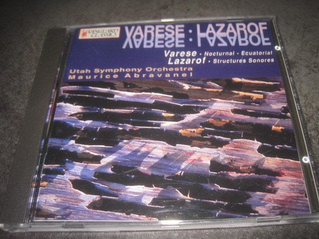 Varese Nocturnal Ameriques / Lazarof Structures Sonores, Ophalen of Verzenden, Classicisme, Zo goed als nieuw, Kamermuziek