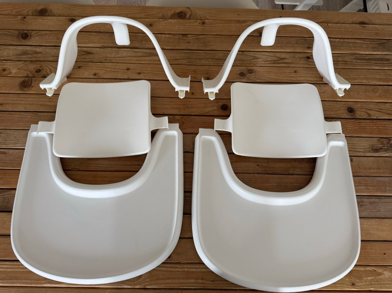 Stokke tripp trapp set wil - tweeling, Kinderen en Baby's, Kinderstoelen, Ophalen of Verzenden, Zo goed als nieuw, Meegroeistoel