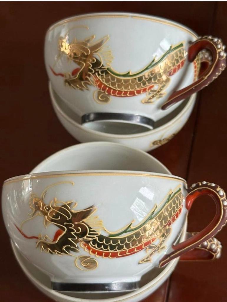 Moriage Dragonware theeservies, Ophalen