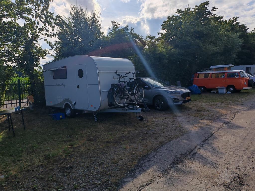 Te koop Hobby beachy 420 lees de gehele advertentie., Rondzit, Hobby, Bedrijf, Mover