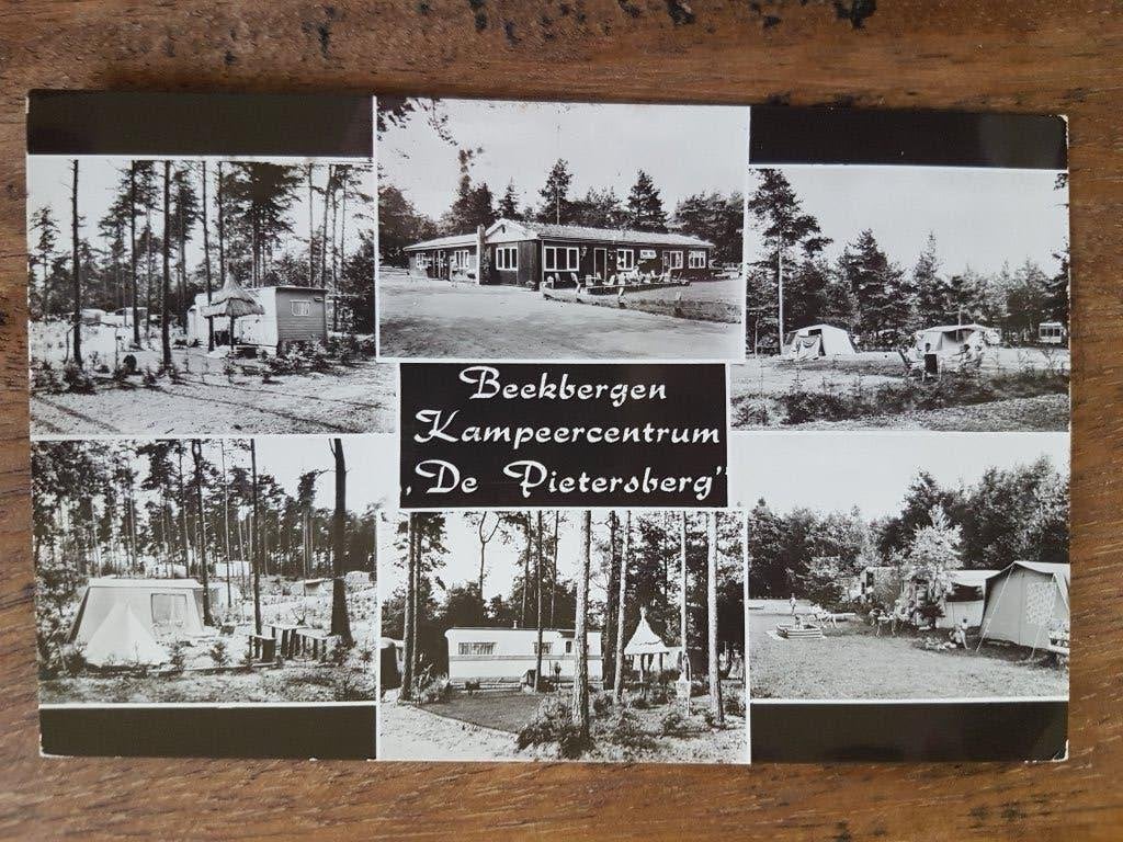 Ansichtkaart Beekbergen Kampeercentrum De Pietersberg Tent, Ophalen of Verzenden, 1940 tot 1960, Gelopen, Gelderland