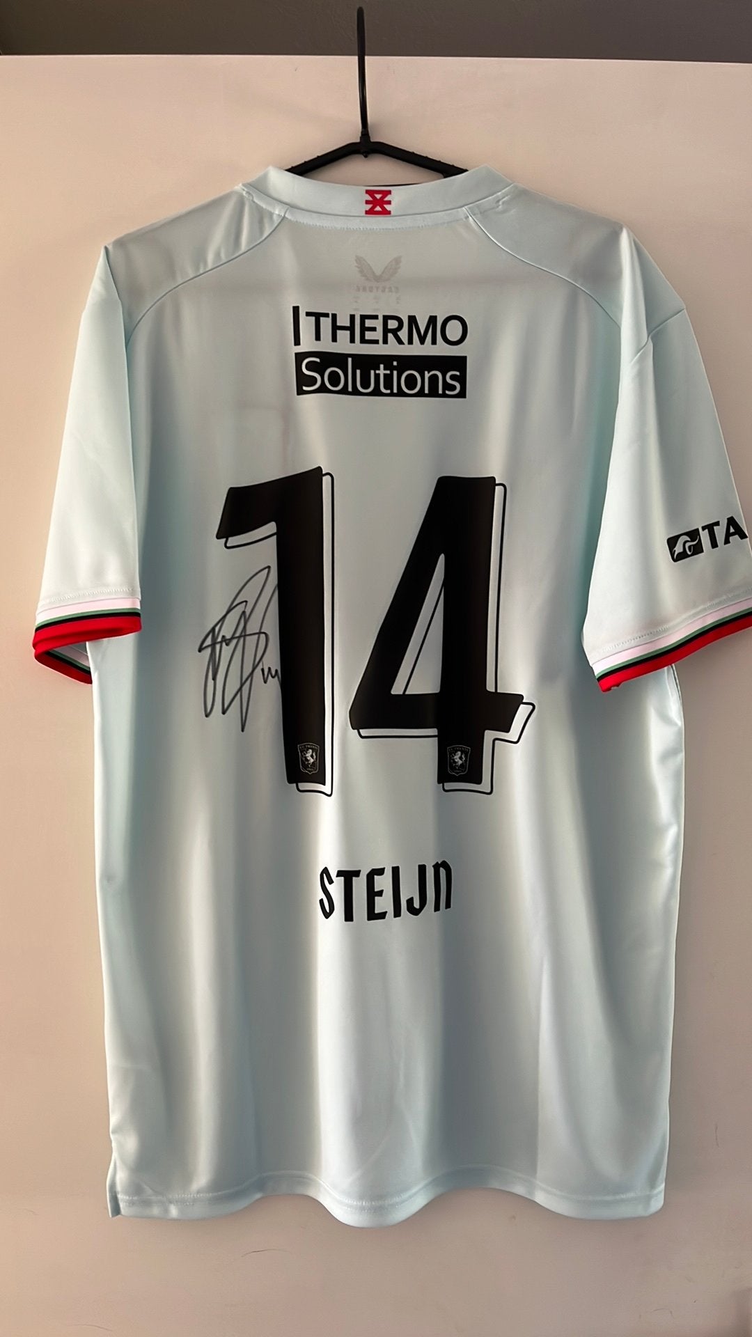 Gesigneerd FC Twente shirt Sem Steijn, Ophalen of Verzenden, Nieuw, F.C. Twente, Shirt