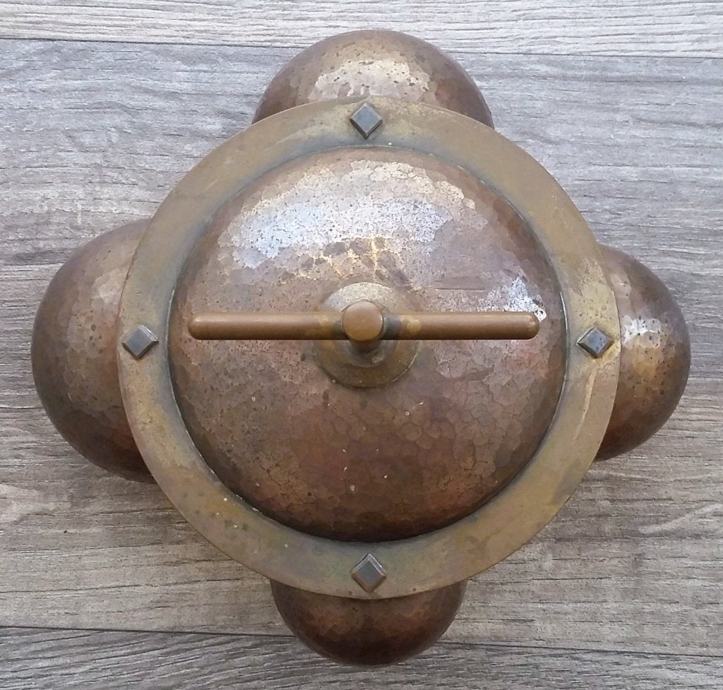 Om 1925-1935 Altaarschel Altaarbel Kerkbel Kerkmisbel Misbel, Antiek en Kunst, Antiek | Koper en Brons, Ophalen of Verzenden, Brons