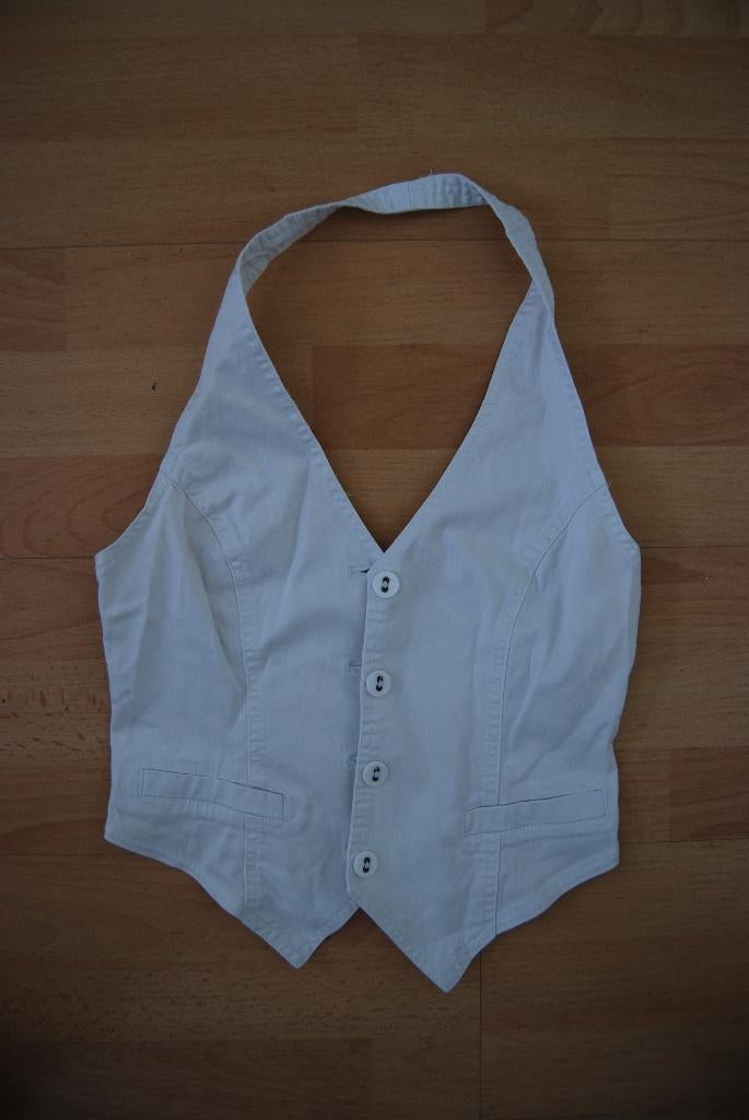 Nieuw wit giletje van new yorker maat xs, Wit, Nieuw, Ophalen of Verzenden, Jasje