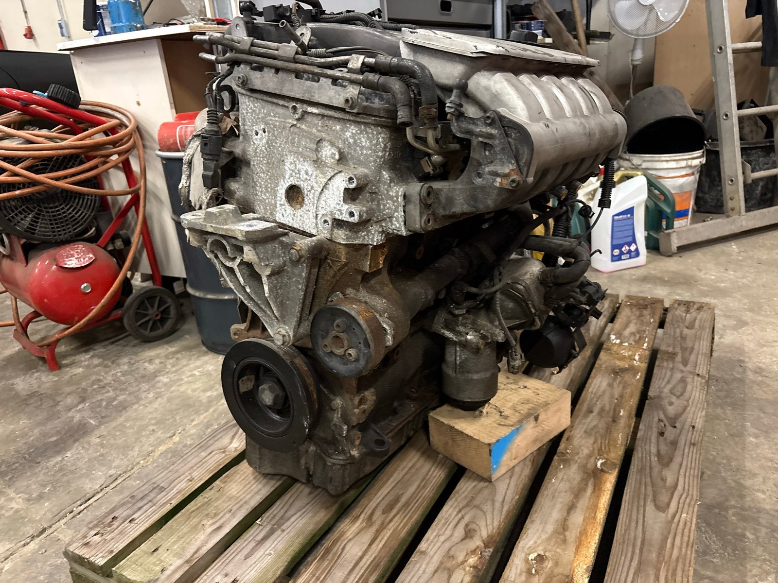 Volkswagen 2.3 V5 170pk AQN Motor, Ophalen of Verzenden, Gebruikt, Volkswagen