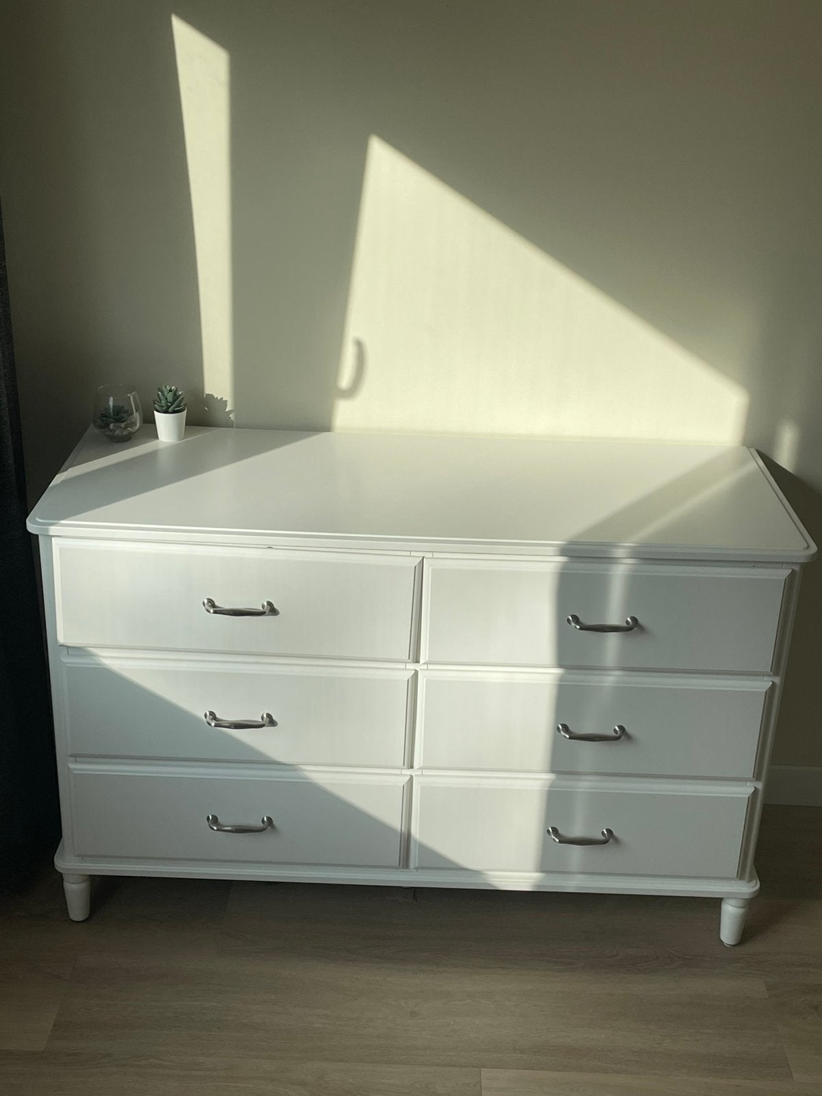 Witte IKEA ladekast/dressoirs, Ophalen, Zo goed als nieuw, Met lade(s)