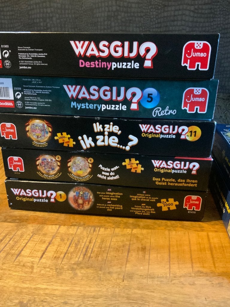 Te koop puzzels, Ophalen of Verzenden, 500 t/m 1500 stukjes, Zo goed als nieuw, Legpuzzel